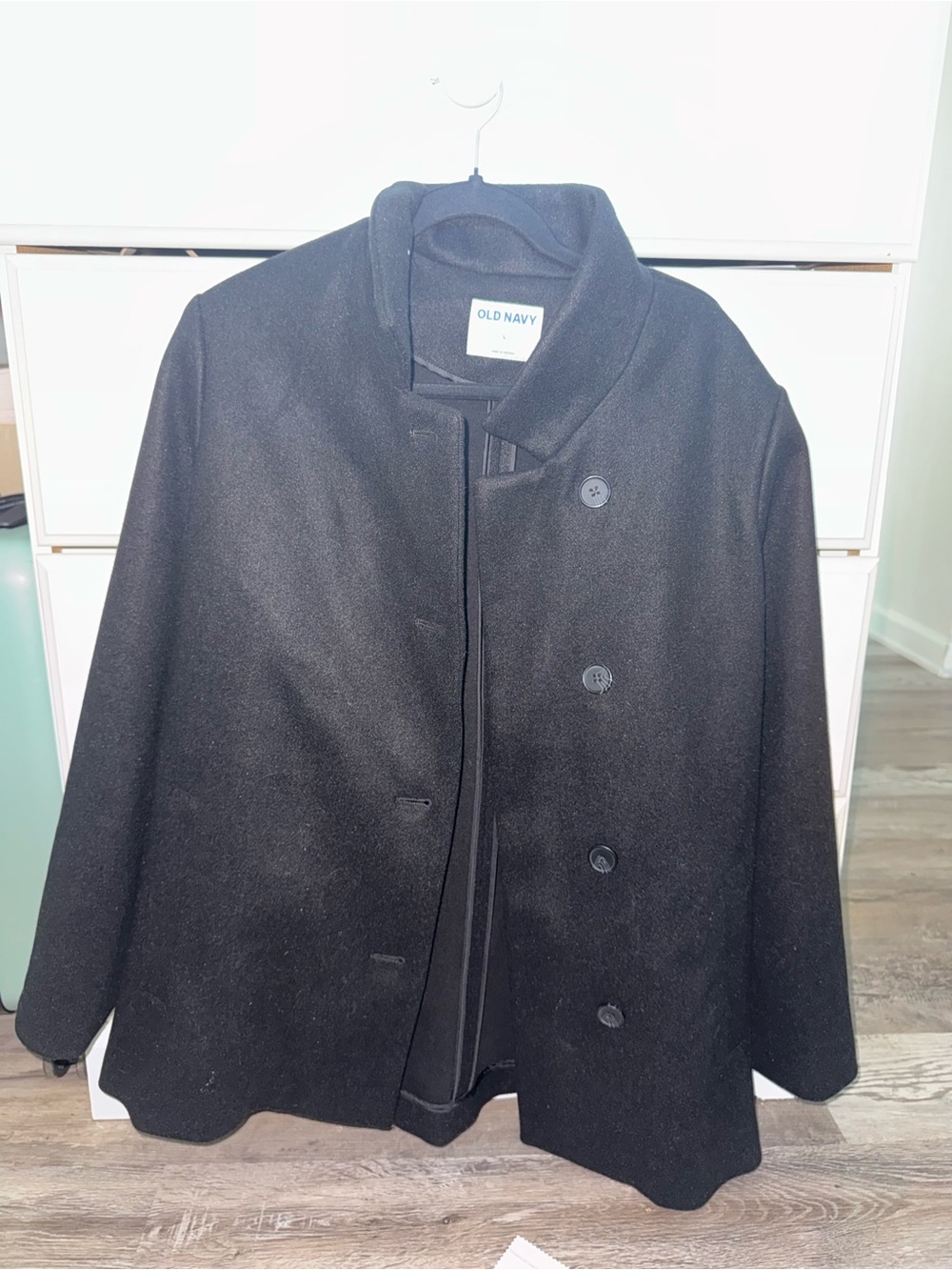 Old Navy Women's Black Pea Coat (NWT)